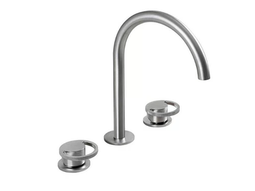SMILE 5710036 - 3 hole countertop bridge mixer by QD Magistro Lab - view 2